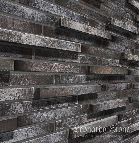 Ригельный кирпич Leonardo Stone "Сиэтл 3D" 786