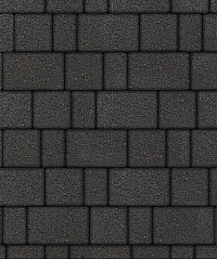 Тротуарная плитка Выбор Старый город "Черный Гранит" 40мм