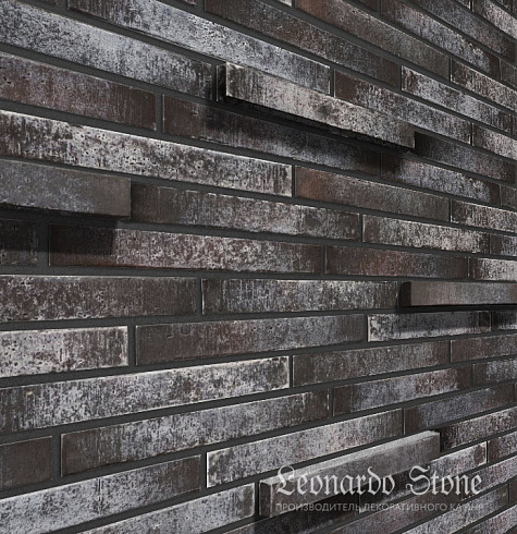 Ригельный кирпич Leonardo Stone "Сиэтл 3D" 786