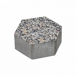 Тротуарная плитка Арбет Сота "Агат Stone Collection" 65мм
