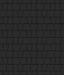 Тротуарная плитка Выбор Антик "Черный Стандарт" 60мм