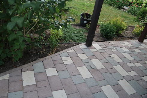 Тротуарная плитка Арбет Старый город "Коричневый" 60мм