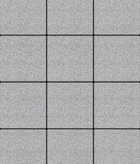 Тротуарная плитка Выбор Квадрат 300х300 "Белый Гранит" 60мм