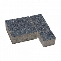 Тротуарная плитка Арбет Мозаика "Долерит Stone Collection" 45мм