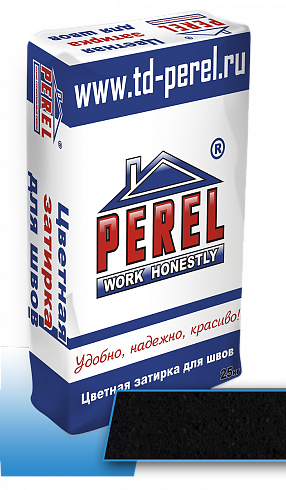 Затирочная смесь Perel RL "Черная" 25 кг